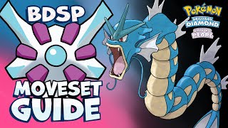 How to use GYARADOS! GYARADOS Moveset Guide! Pokemon Brilliant Diamond and Shining Pearl by PokeaimMD