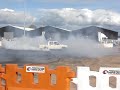 1JZ-GTE powered Toyota Hilux burnout