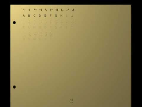 how to read braille
