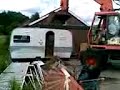kraan caravan slopen