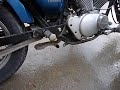 Yamaha 125 Virago, rupture !