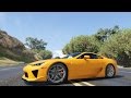 2010 Lexus LFA для GTA 5 видео 1