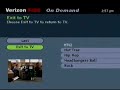 Verizon Fios On Demand Demonstration Verizon Fios On Demand Demonstration