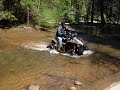 crossing the creek