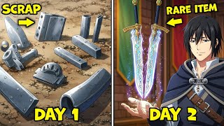 Blacksmith Trashed And Expelled By Hero is So Op He Create Holy Weapons From Junk in Just 1 Day!