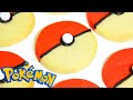 POKEMON POKEBALL COOKIES - NERDY NUMMIES