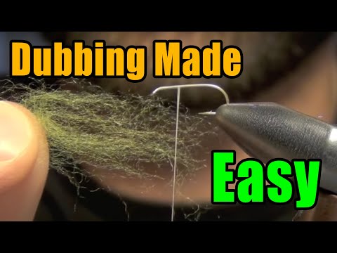 How To Use Fly Tying Dubbing and How To Apply Dubbing To Thread
