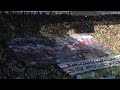 Oprawa kibiców Śląska w czasie meczu z Legią Warszawa na Stadionie Miejskim