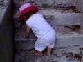 baby climbing