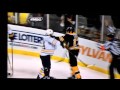 Buffalo Sabres Ryan Miller hit from Lucic