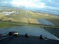 Landing at Boundary Bay, Canada Rwy 07 Cockpit View