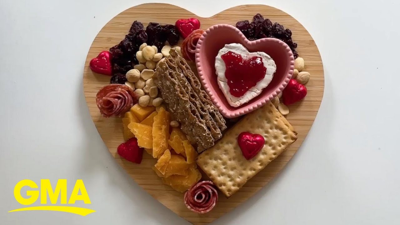 GMA | Build the perfect Valentine’s Day cheese board with six steps