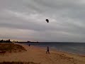 new kite on port melbourne beach
