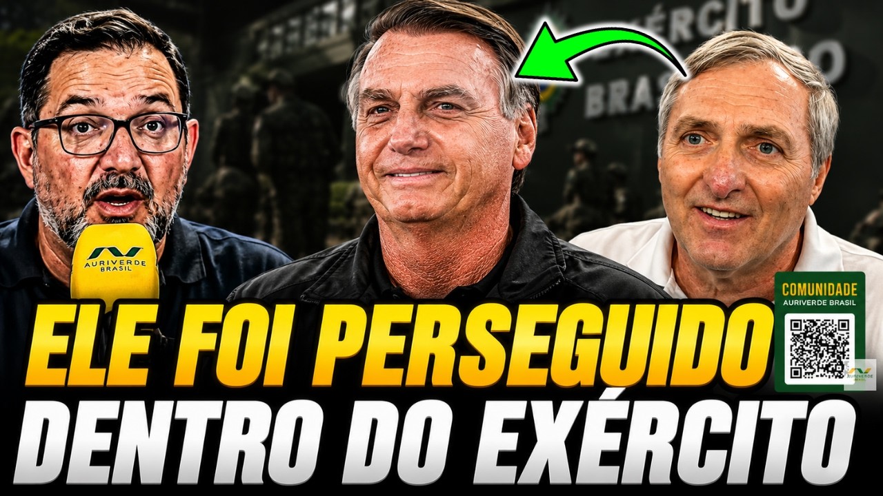 Ninguém sabe disso mas Bolsonaro foi perseguido dentro do Exército