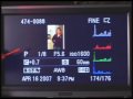 Sony a200 a350 a200  Information Screen