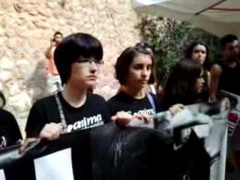 Los antitaurinos son echados de un pueblo con insultos y huevazos