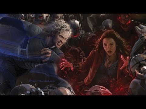Avengers 2: Aaron Taylor Johnson & Elizabeth Olsen Talk Quicksilver & Scarlet Witch