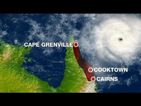 Cyclone Ita : Cyclone heads towards Cape Tribulation days before the Blood Moon (Apr 10, 2014)