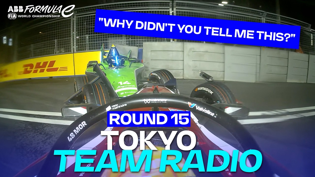 It All Came Down To ONE Lap | Best Of Team Radio | 2026 TDK Tokyo E-Prix Round 15