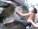 fontainebleau rode boulder