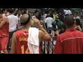 Riot at the Singapore Slinger basketball Game