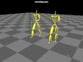Tonified walk cycle
