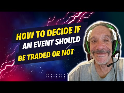 How to Decide if an Event should be Traded or not | Learn How to Trade | Trading for Beginners