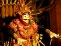 Scary demon in Bali - JAUK mask dance