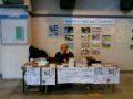 デフラグビー 花園写真展 ひとり手話で熱演！