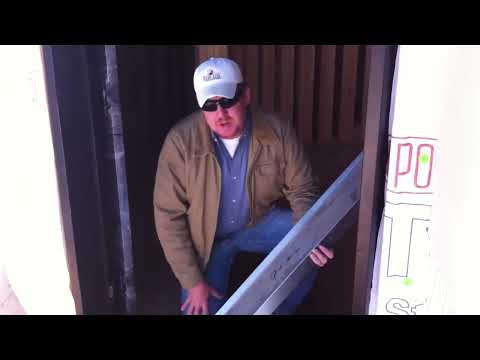 how to exterior door threshold