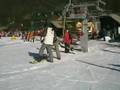 Snowboarding first time Kranjska Gora 2