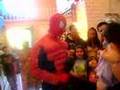 spider man and spider women.