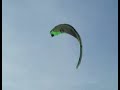 End of season snowkiting 2008 Ontario