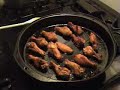 ray johnston of vineyards estate wines creates awesome wings using french cross cabernet-merlot.
