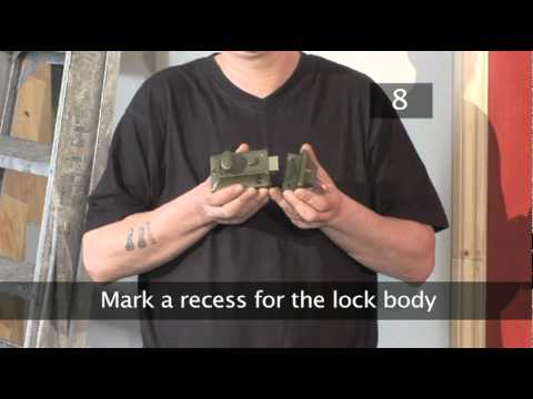how to fit night latch