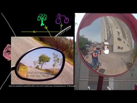 uses of concave and convex mirrors in our daily life