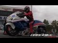 GSXR1300 Hayabusa  runs 6.90et @203mph on NOS in 1/4 mile! Quickest in World!