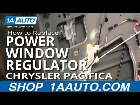How To Install Replace Power WIndow Regulator Chrysler Pacifica 04-08 1AAuto,com
