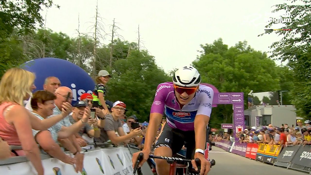 Baloise Belgium Tour: Jakobsen sprints faster than Van der Poel and becomes leader - race highlights