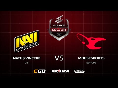 Natus Vincere vs mousesports, cobblestone, ELEAGUE Major 2017