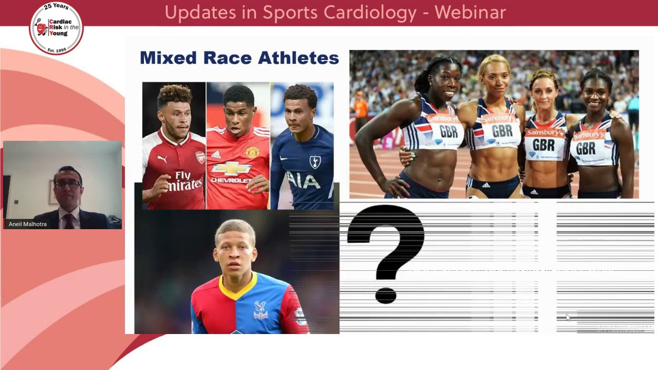 Challenges of screening in athletes; The black athlete’s heart revisited - Dr Aneil Malhotra