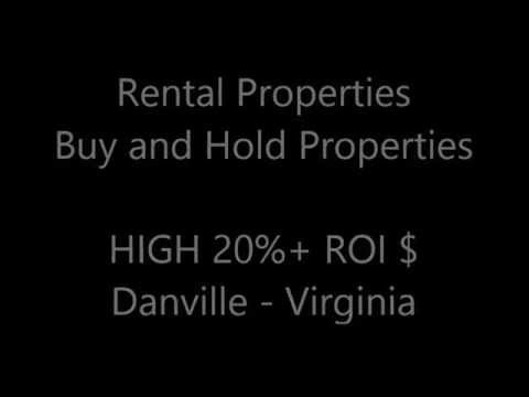 Danville VA | Pittsylvania County Investment Properties – VIRGINIA BUY AND HOLD | RENTAL INCOME Danville VA | Pittsylvania County Investment Properties – VIRGINIA BUY AND HOLD | RENTAL INCOME