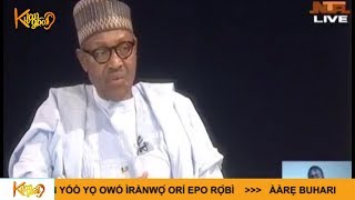 President Buhari and Vice President, Osinbajo's Town Hall Meeting