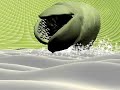 Pre-Render Sandworm 3d animation