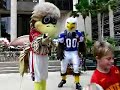 NFL Mascots Pro Bowl Kickoff