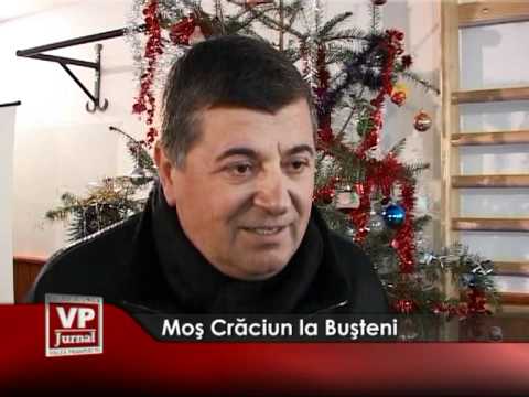 Moş Crăciun, la Buşteni