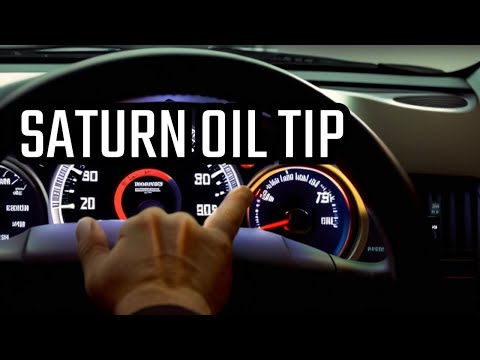 how to reset oil light on saturn vue