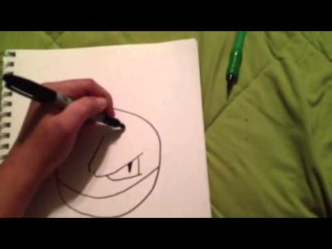 how to draw voltorb