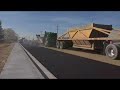 Asphalt Paving Timelapse Video