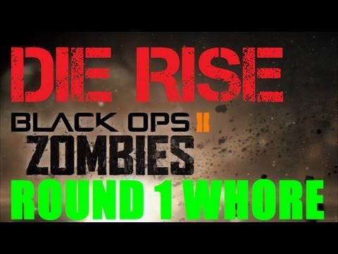 Die Rise Point Whore: Sliquifier, Trample Steam, Quick Revive, Semtex, & 200 Points on Round 1!